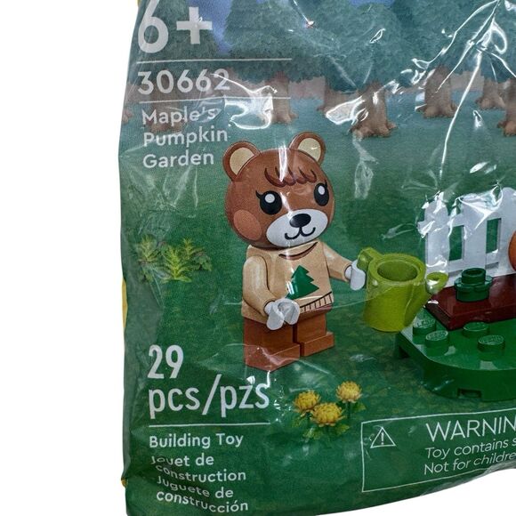 Lego 30662 Lego Animal Crossing Maple's Pumpkin Garden Set Fast Shipping - Picture 4 of 4